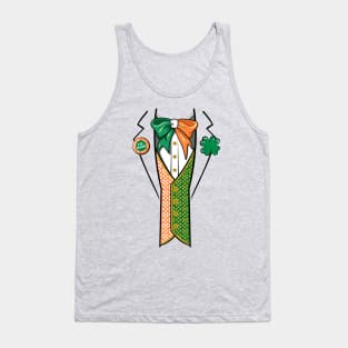 Funny Irish Leprechaun Costume St. Patrick's Day Kids Gift Tank Top